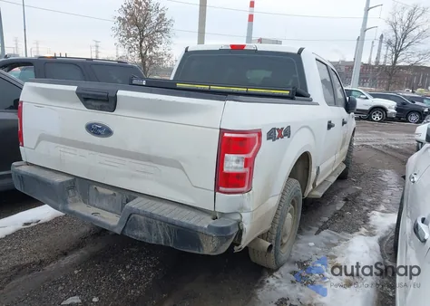 2018 Ford F-150 Xl from USA, damaged, VIN 1FTEW1E58JKE97349